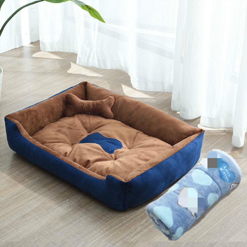 Golden Retriever Teddy Kennel Dog Bed