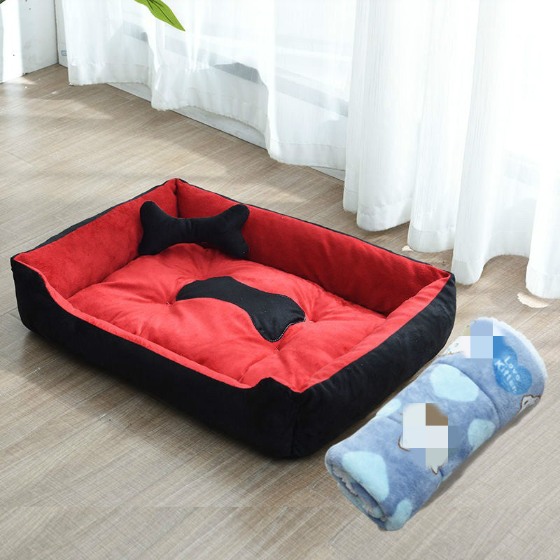 Golden Retriever Teddy Kennel Dog Bed