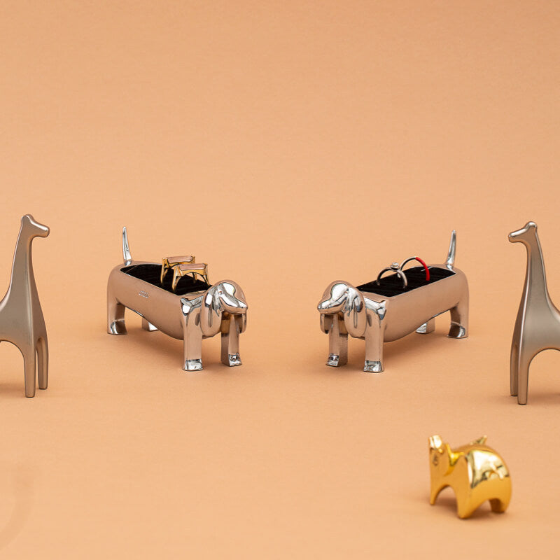 Dachshund Ring Setting