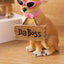 Charming Chihuahua Figurine with Fashion Glasses & Sign - Versatile Resin Home Decor