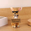 Charming Chihuahua Figurine with Fashion Glasses & Sign - Versatile Resin Home Decor