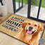 Golden Retriever Welcome Mat