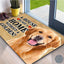 Golden Retriever Welcome Mat