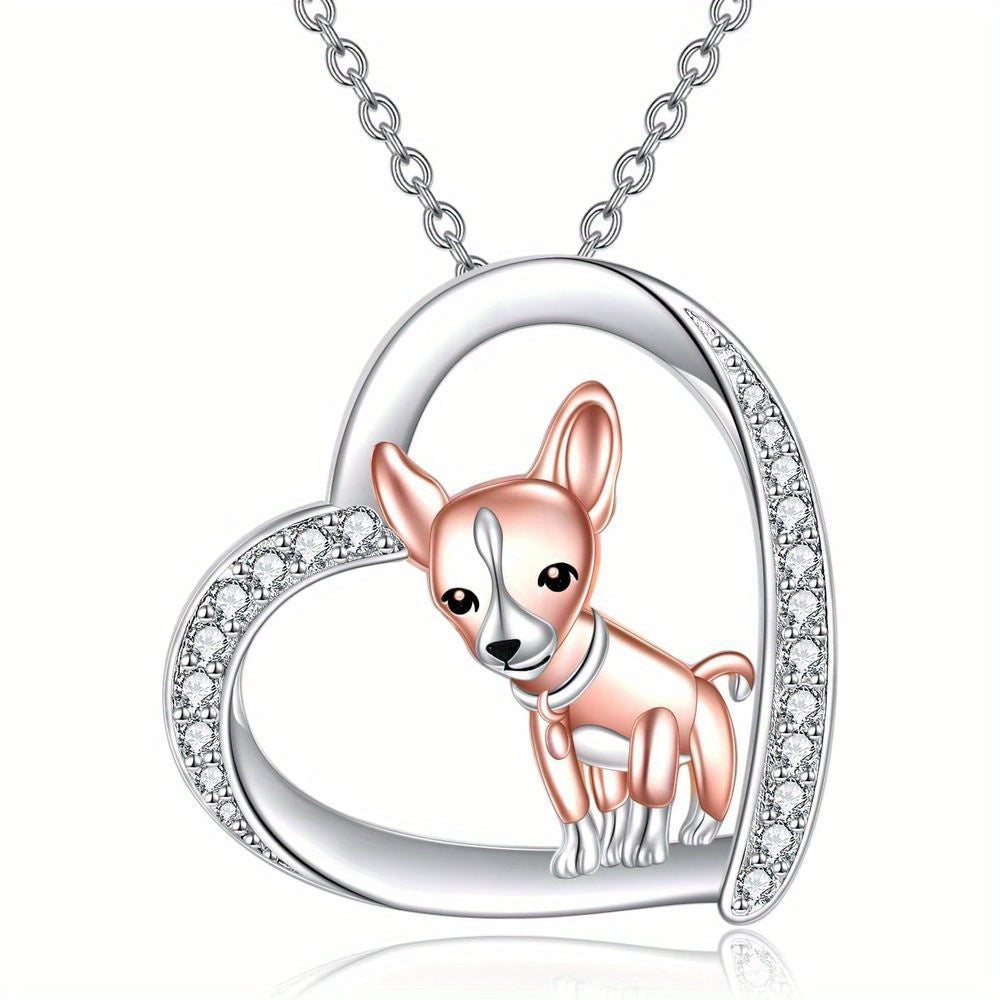 Charming Chihuahua Pendant Necklace