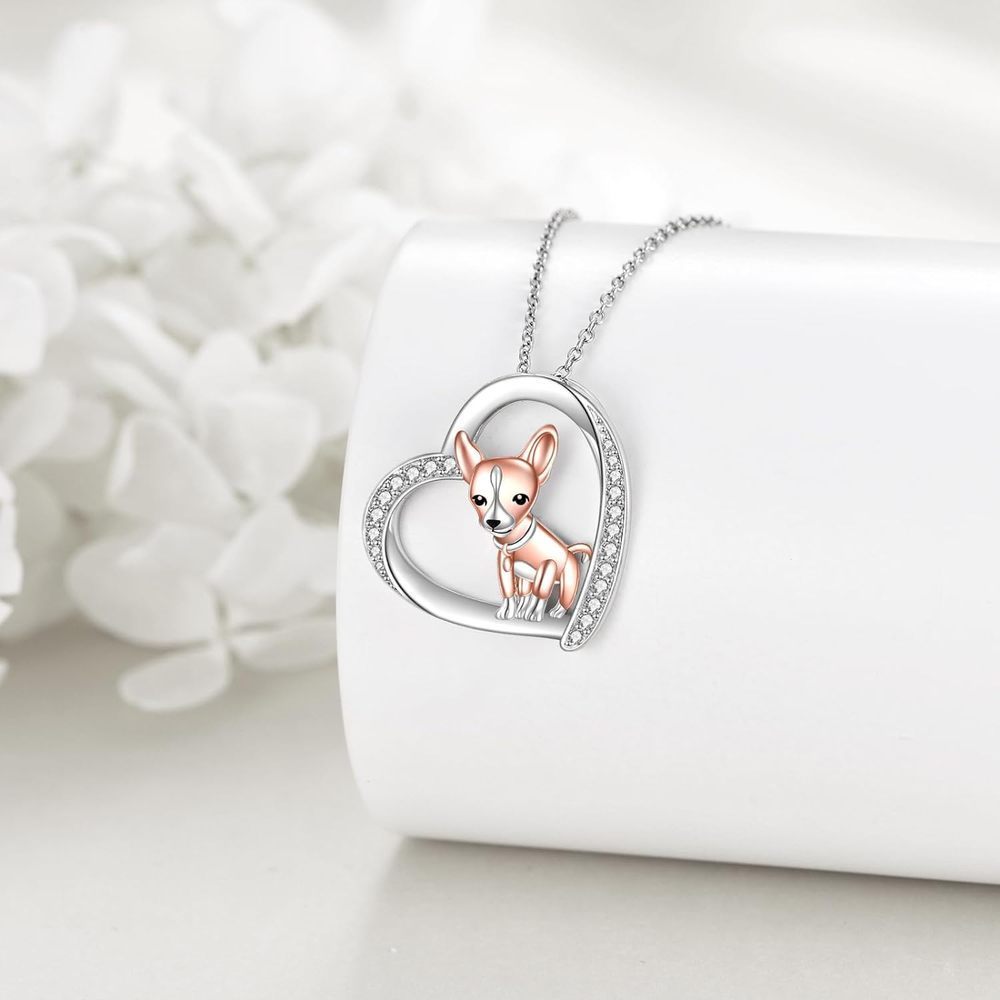 Charming Chihuahua Pendant Necklace