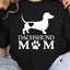 DACHSHUND MOM women's sweatshirts