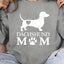 DACHSHUND MOM women's sweatshirts