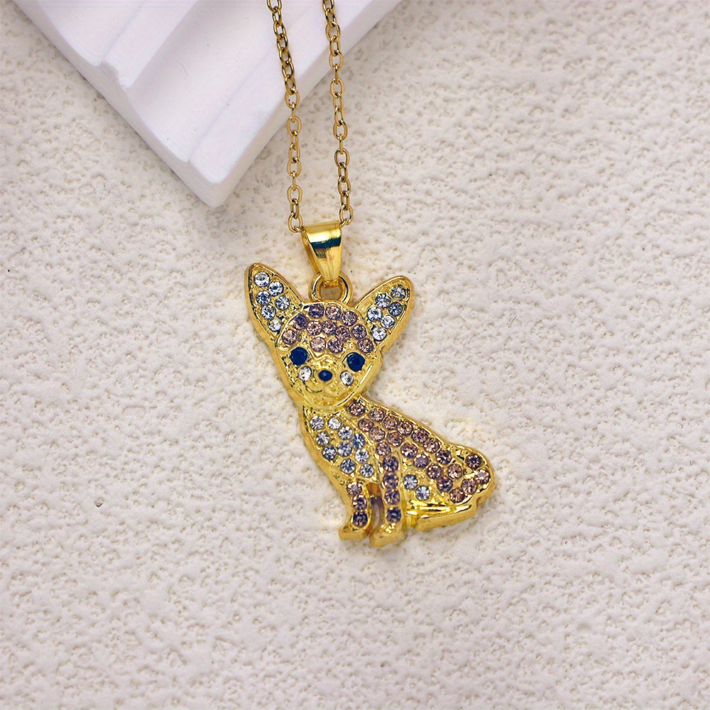 Chihuahua Pendant Necklace