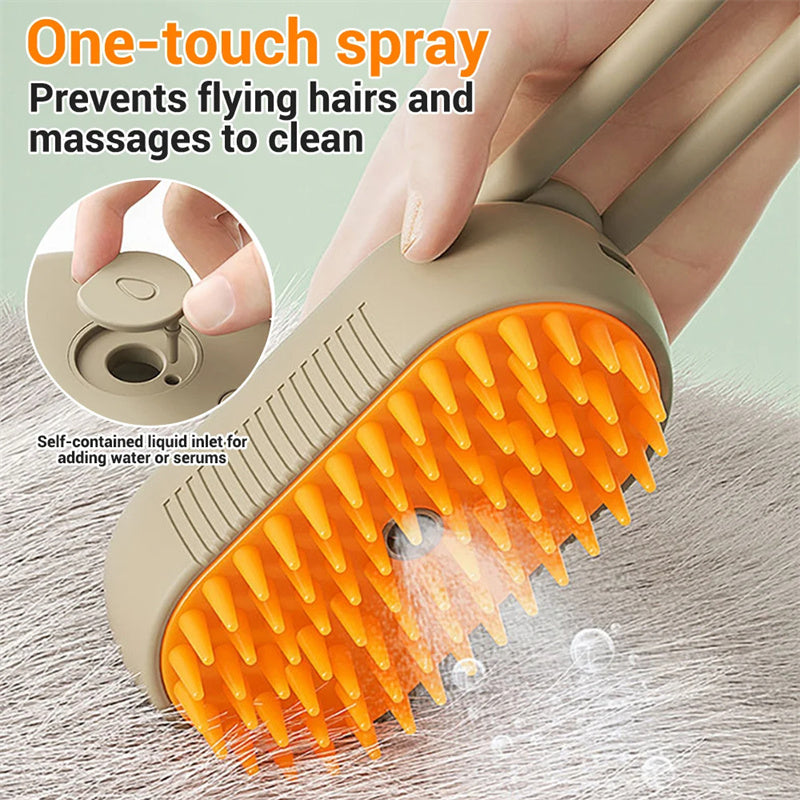 Steamy Dog Brush 3 In 1