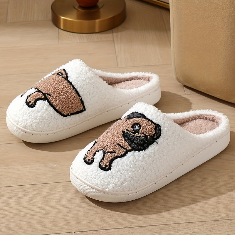 Pug Design Slippers for Men and Women