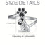 Pug Dog Adjustable Ring for Women