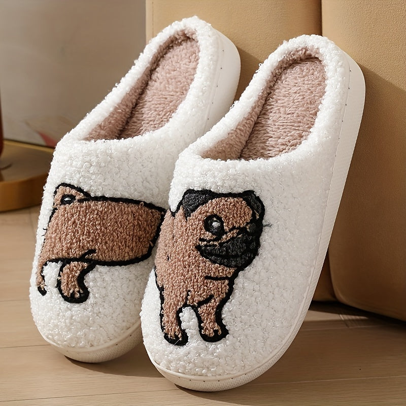 Pug Design Slippers for Men and Women