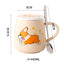 Corgi Ceramic Mug Large Capacity