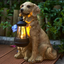 Golden Retriever Garden Resin Handicrafts Solar Hanging Lights