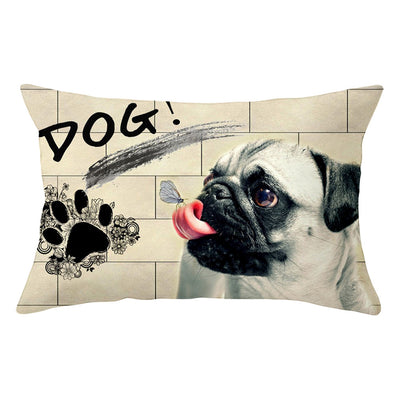 Cute pug dog new pillowcase