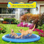 Non-Slip Splash Pad For Kids And Pet Dog Pool