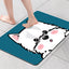 Corgi Teddy Diatoms Mud Absorbent Non-slip Floor Mat