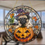 Halloween Pug Dog Suncatcher Wall Art