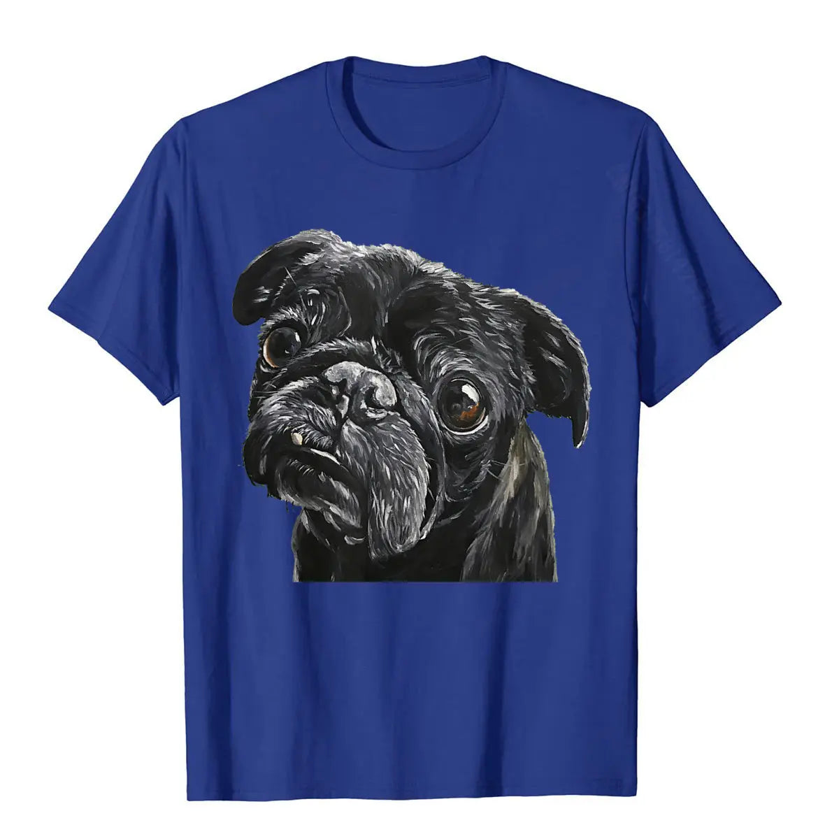 Pug Black T-Shirt