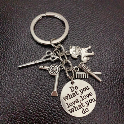 Pug pendant keychain for pug lovers