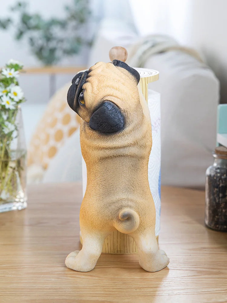 Pug Creative Kitchen Paper Towel Holder