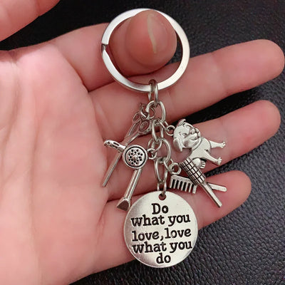 Pug pendant keychain for pug lovers