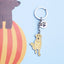 Golden Labrador dogs Key Ring