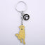 Golden Labrador dogs Key Ring