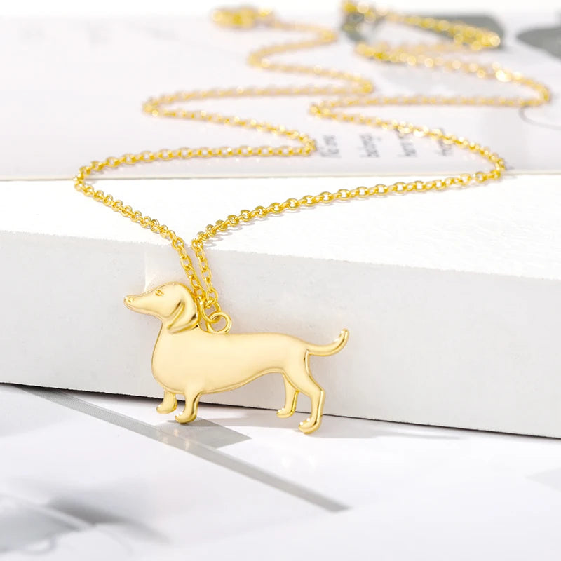 Dachshund Necklace For Women