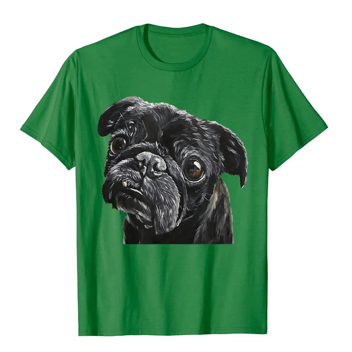 Pug Black T-Shirt