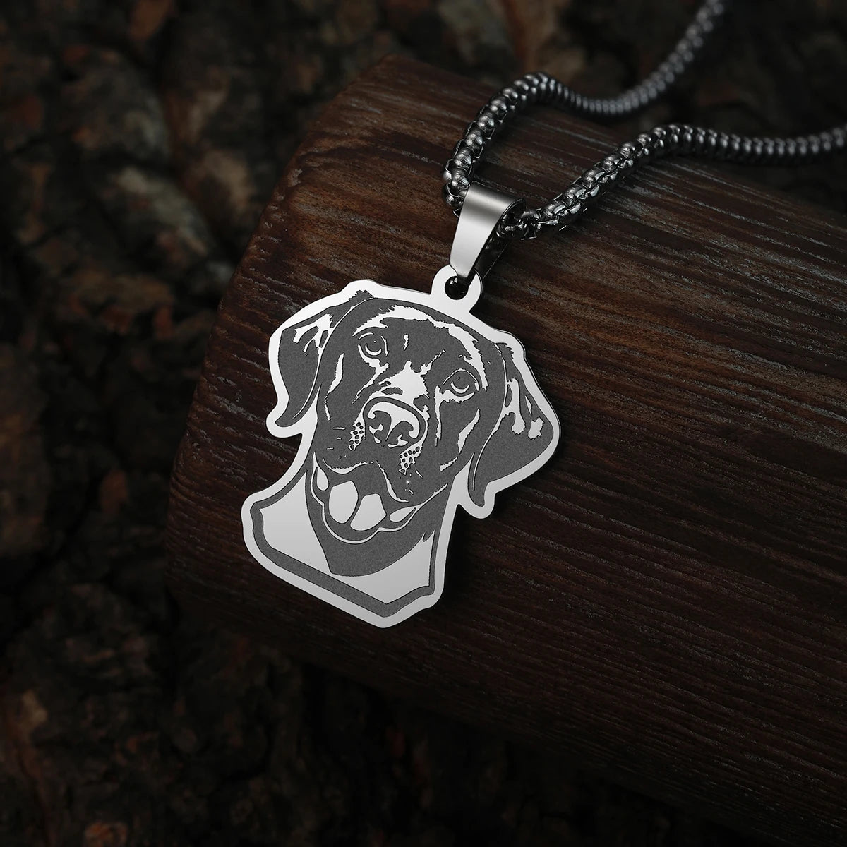 Golden Retriever Pendant Necklace for Women