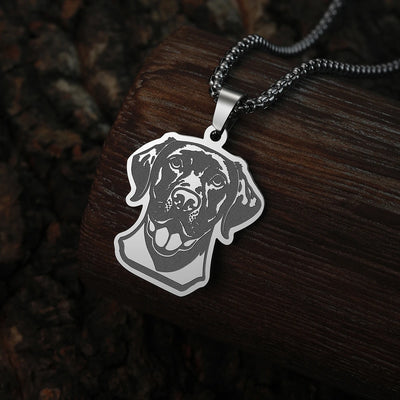 Golden Retriever Pendant Necklace for Women