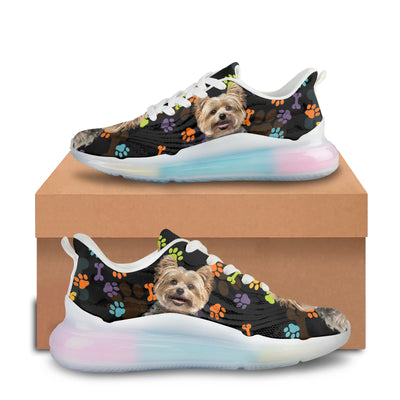 Cute Yorkshire Terrier Dog Printed Sneakers