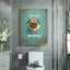 Cute Pug Are You Pooping Vintage Posters