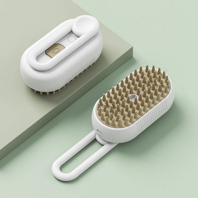 Steam Brush Electric Spray Massage Removal Pet Grooming Combs