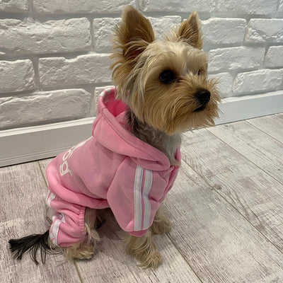 Yorkie Winter Warm Jumpsuits