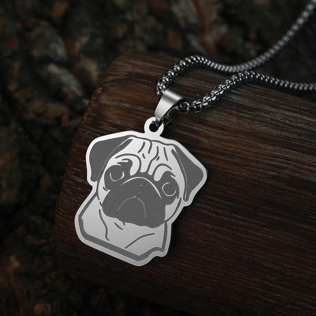 Pug Dog Women Pendant