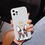 Love Pugs Cute Dog Phone Case for Iphone