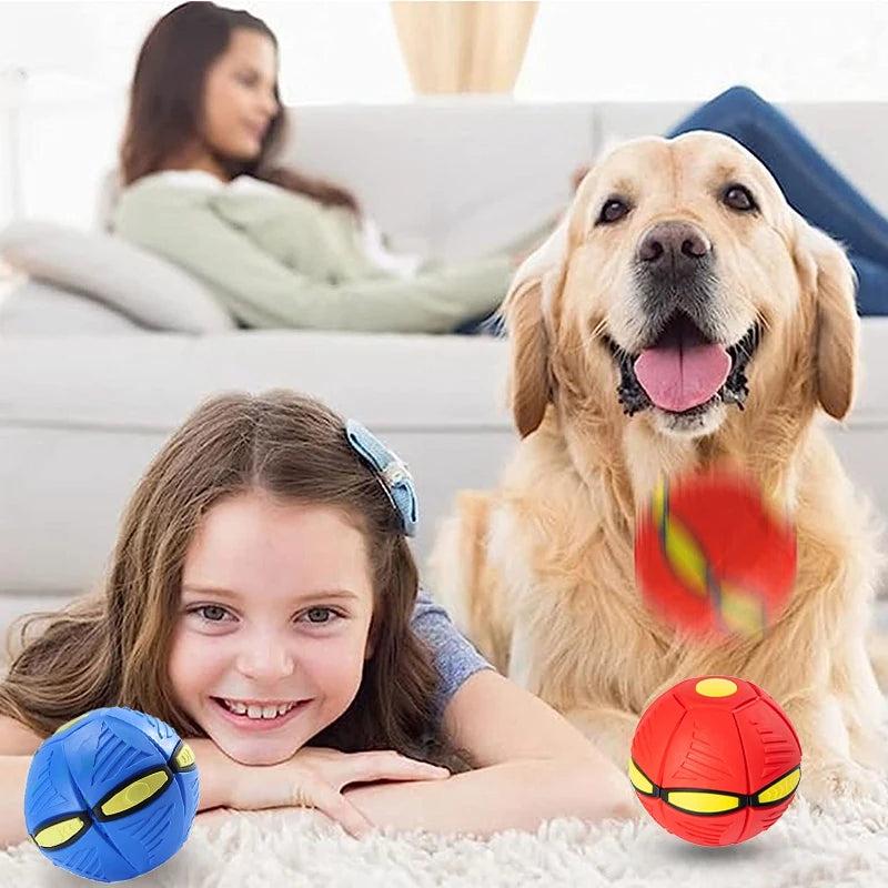 Dog Toys Magic Futurism Flying Saucer Ball