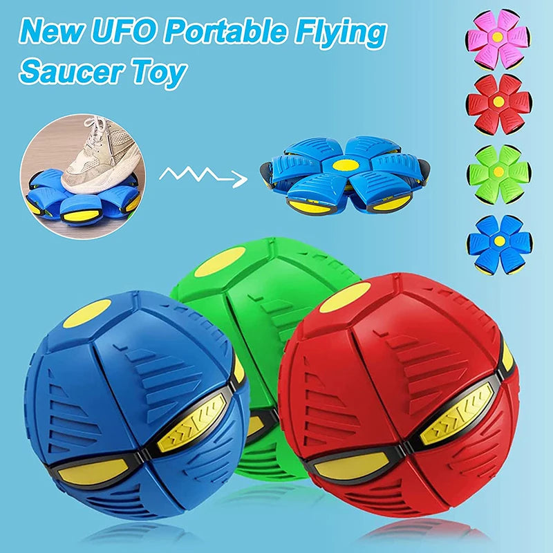 Dog Toys Magic Futurism Flying Saucer Ball