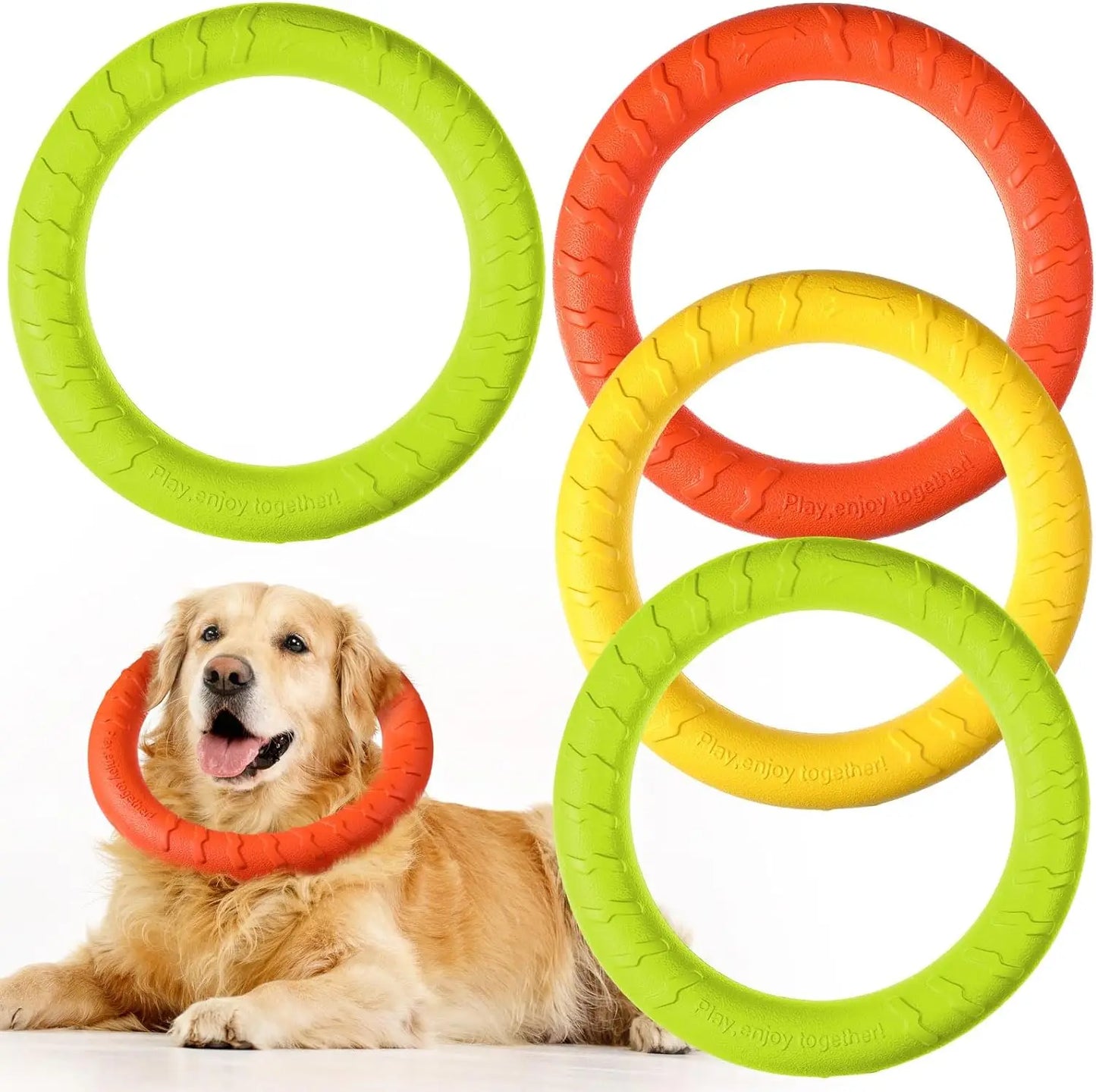 Pet Flying Saucer Anti-Bite Floating Dog Toys