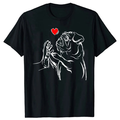 Pug Love T Shirts Summer