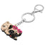 Pug Dog Key Ring