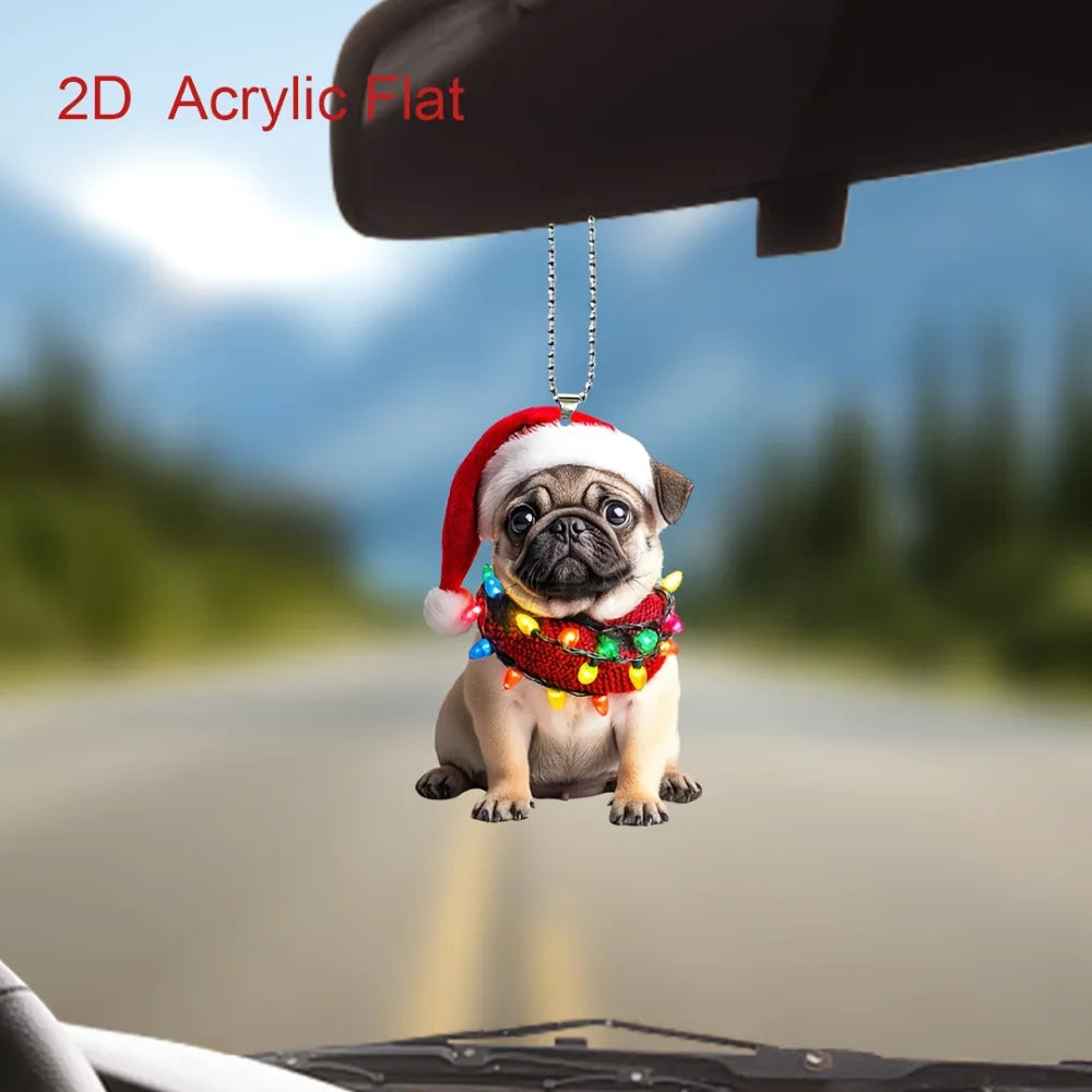 Charming Pug Christmas Home ,Gift & Decor