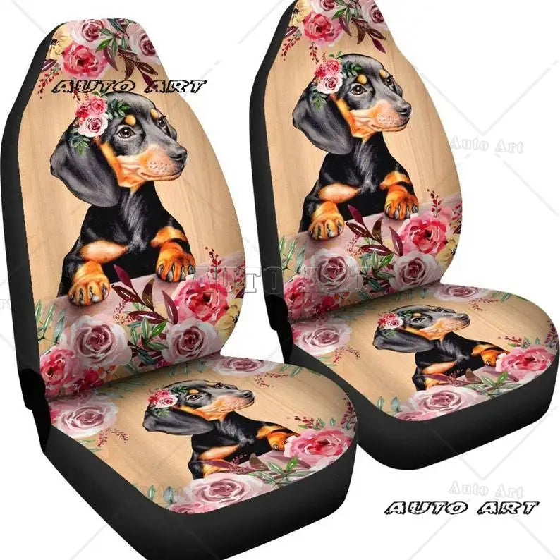 Beautiful Seat Covers For Dachshund Lovers