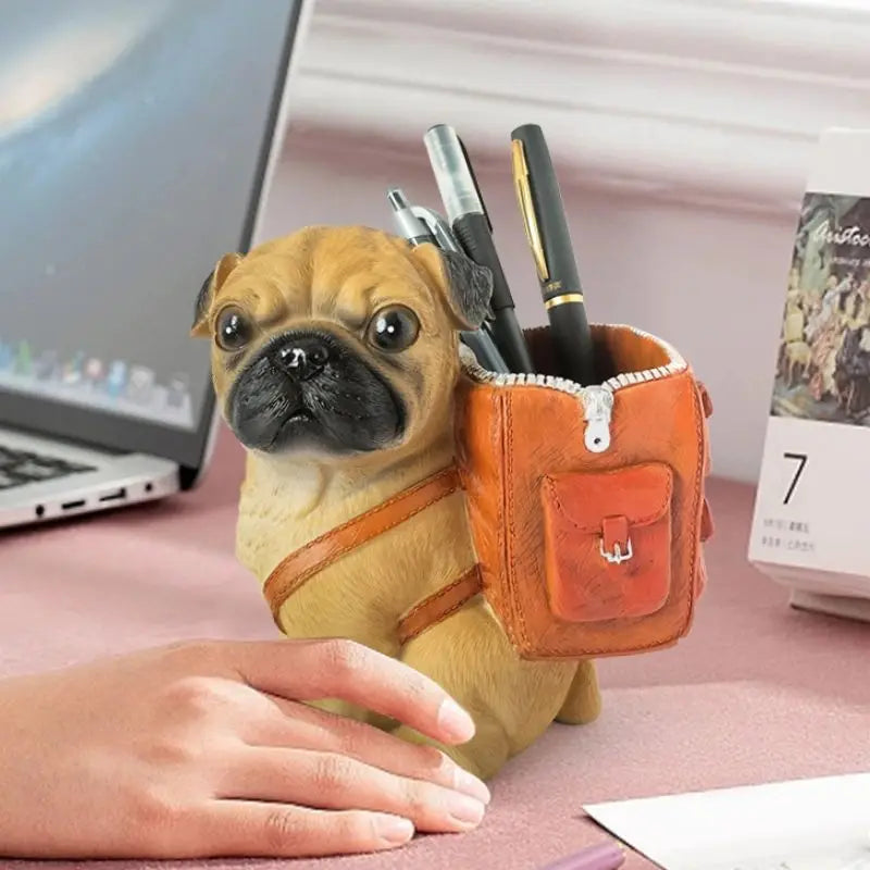 Cartoon Cute Pug Backpack