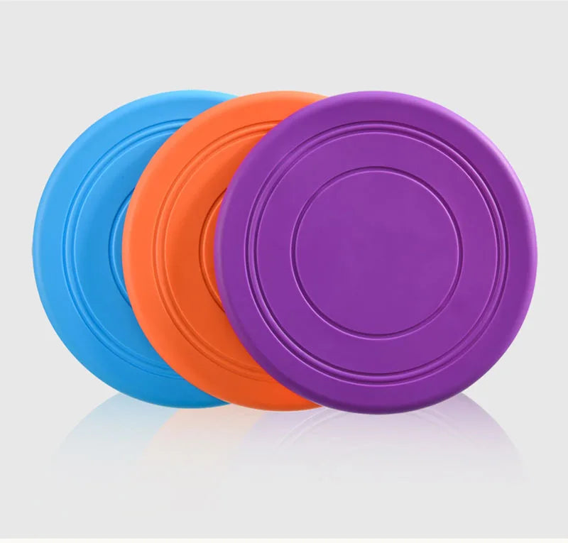 Silicone Flying Saucer Toy For Dog