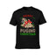 Pug Christmas Tree Lights Xmas Gifts Boys Pugmas Santa Dog T-Shirt graphics mens fashion