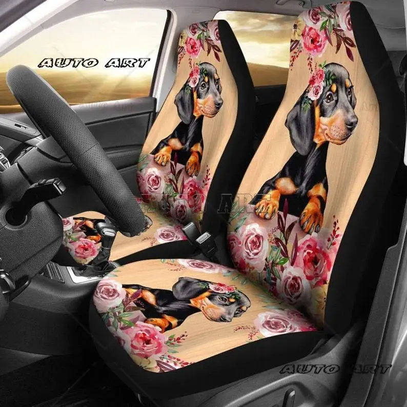 Beautiful Seat Covers For Dachshund Lovers