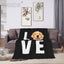 Golden Retriever Single Bedsheet